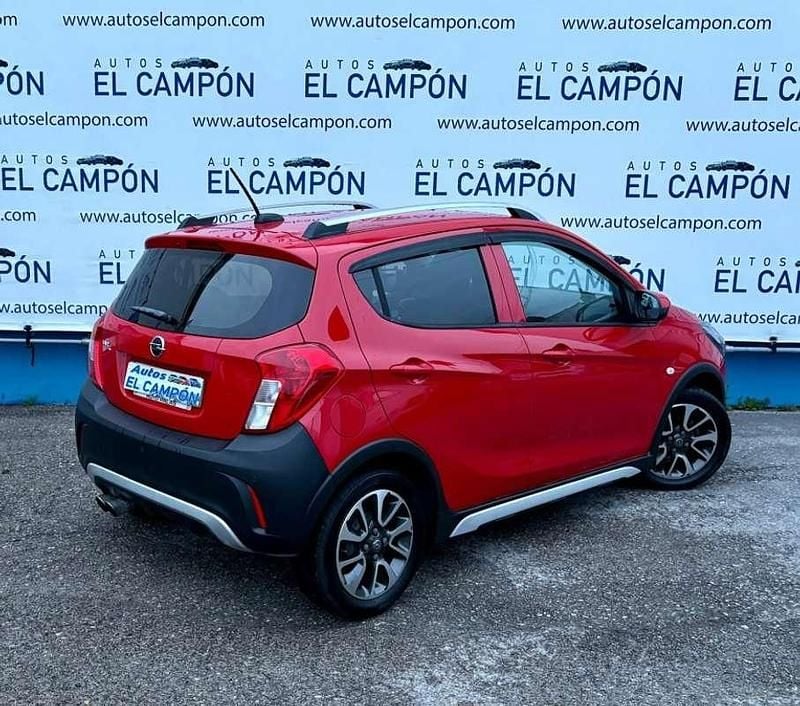 Usado Opel Karl Rocks 73 CV (53 kW) 2018 Rojo Utilitario