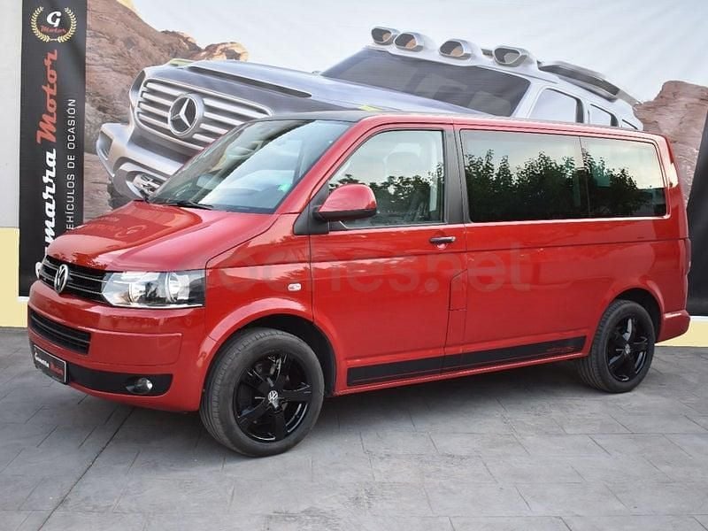 Usado VW Multivan Highline 180 CV (132 kW) 2011 Rojo Van