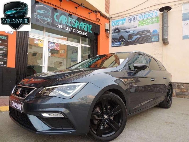 Gris Usado 2019 Seat Leon ST FR Familiar | 12.900 € (Buen precio) - Imagen 1/4
