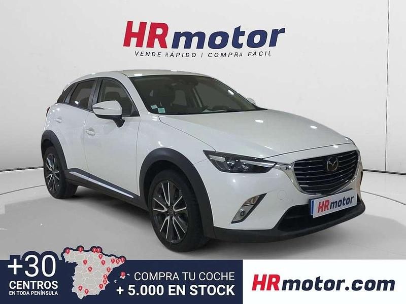 Blanco Usado 2016 Mazda CX-3 Luxury SUV | 12.640 € (Precio justo) - Imagen 1/4