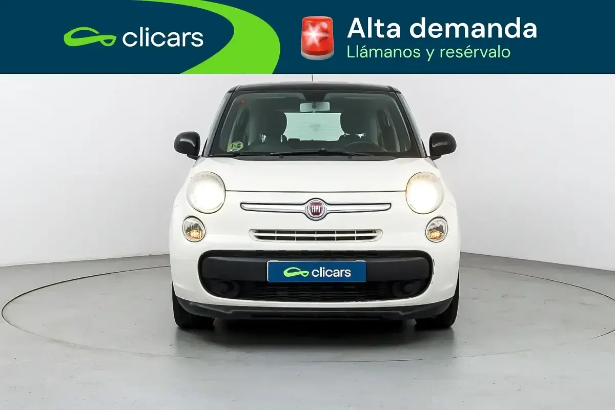 Usado Fiat 500L Pop Star 85 CV (62 kW) 2014 Blanco Monovolumen