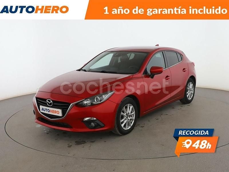 Rojo Usado 2016 Mazda 3 Style Berlina | 12.999 € (Precio justo) - Imagen 1/3