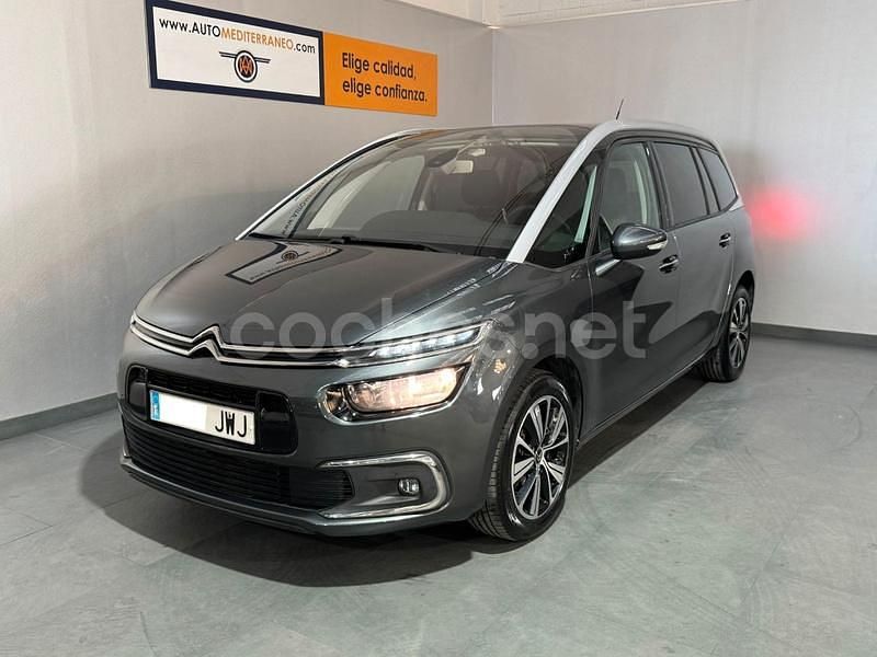 Usado Citroën Grand C4 Picasso Shine 120 CV (88 kW) 2017 Gris Monovolumen