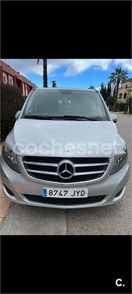Usado Mercedes V220 Exclusive 163 CV (119 kW) 2017 Gris / plata Monovolumen