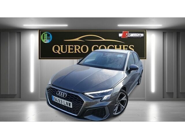 Gris Usado 2021 Audi A3 S-Line | 26.990 € (Precio justo) - Imagen 1/4