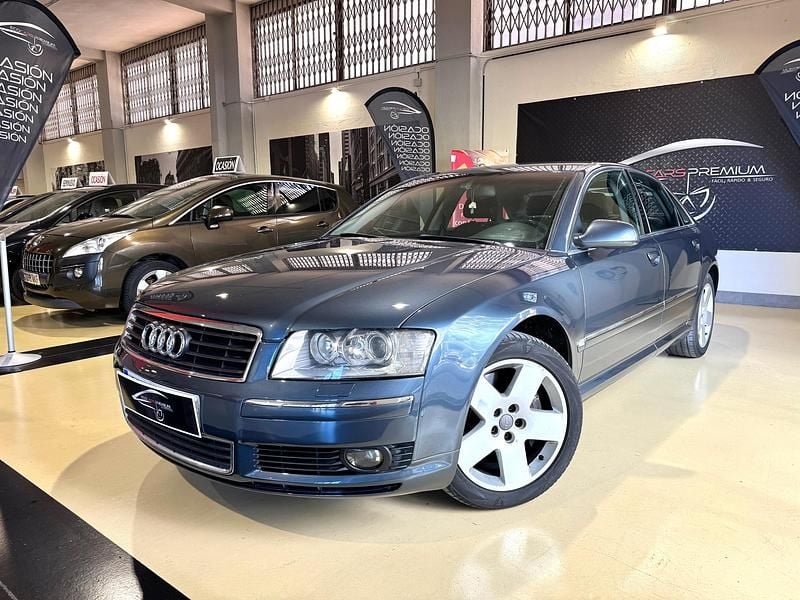 Usado Audi A8 335 CV (246 kW) 2003 Azul Berlina