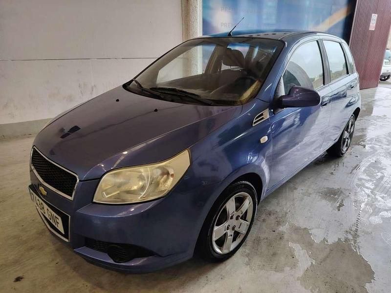 Usado Chevrolet Aveo LS 84 CV (61 kW) 2009 Azul Utilitario
