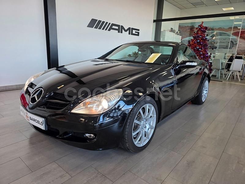 Usado Mercedes SLK350 272 CV (200 kW) 2005 Negro Descapotable