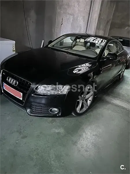 Usado Audi A5 S-Line 190 CV (139 kW) 2007 Negro Coupe