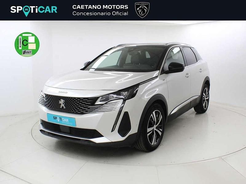Blanco Usado 2021 Peugeot 3008 Style Monovolumen | 18.990 € (Un poco caro) - Imagen 1/4