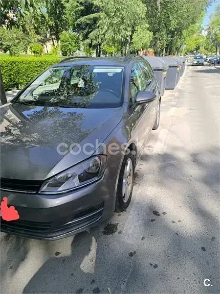 Usado VW Golf VII Sportline 150 CV (110 kW) 2016 Gris / plata Familiar