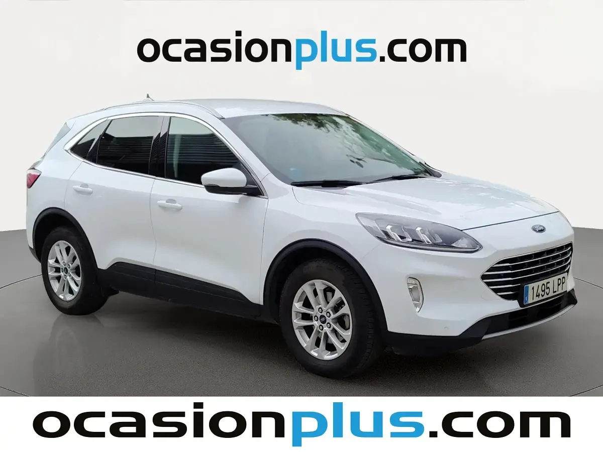Usado Ford Kuga Titanium 120 CV (88 kW) 2021 Blanco SUV