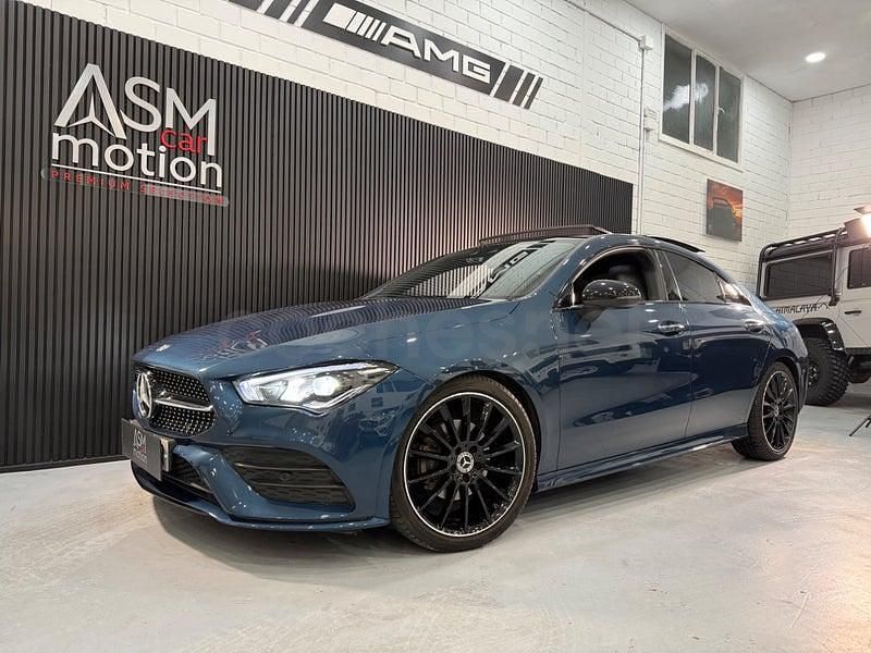Usado Mercedes CLA180 136 CV (100 kW) 2020 Azul Berlina