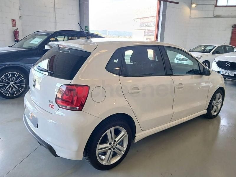 Usado VW Polo R-line 90 CV (66 kW) 2013 Blanco Utilitario