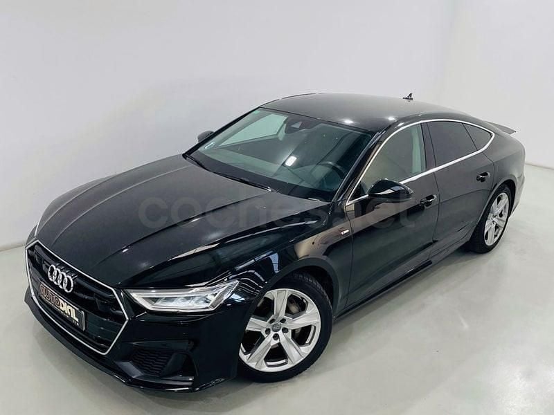 Usado Audi A7 S-Line 286 CV (210 kW) 2019 Negro Berlina