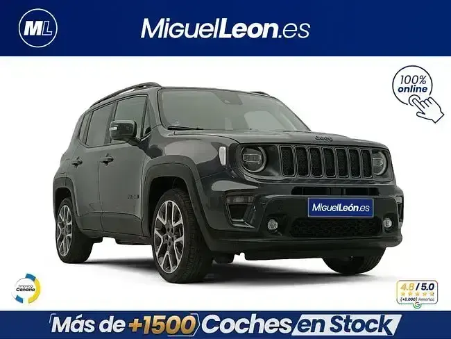 Usado Jeep Renegade Limited 190 CV (139 kW) 2022 Gris SUV