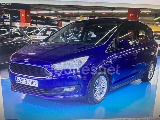 Usado Ford C-MAX Trend 125 CV (91 kW) 2016 Azul Monovolumen