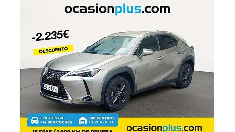 Gris Usado 2021 Lexus UX 250h Business Edition SUV | 22.355 € (Buen precio) - Imagen 1/4