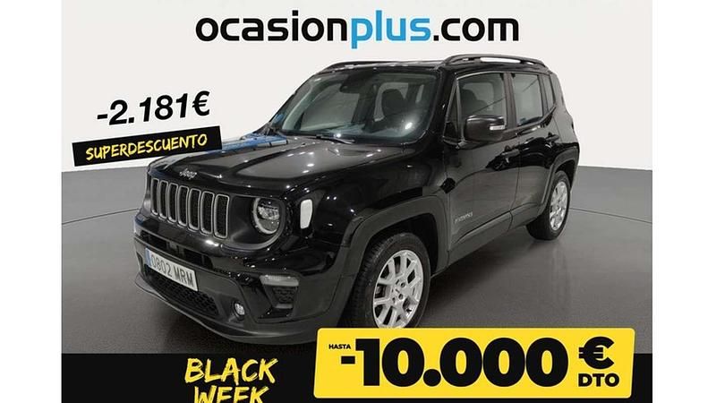 Negro Usado 2024 Jeep Renegade Altitude SUV | 21.819 € (Precio justo) - Imagen 1/4