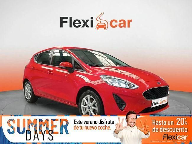 Rojo Usado 2021 Ford Fiesta Limited Utilitario | 11.990 € (Precio justo) - Imagen 1/4