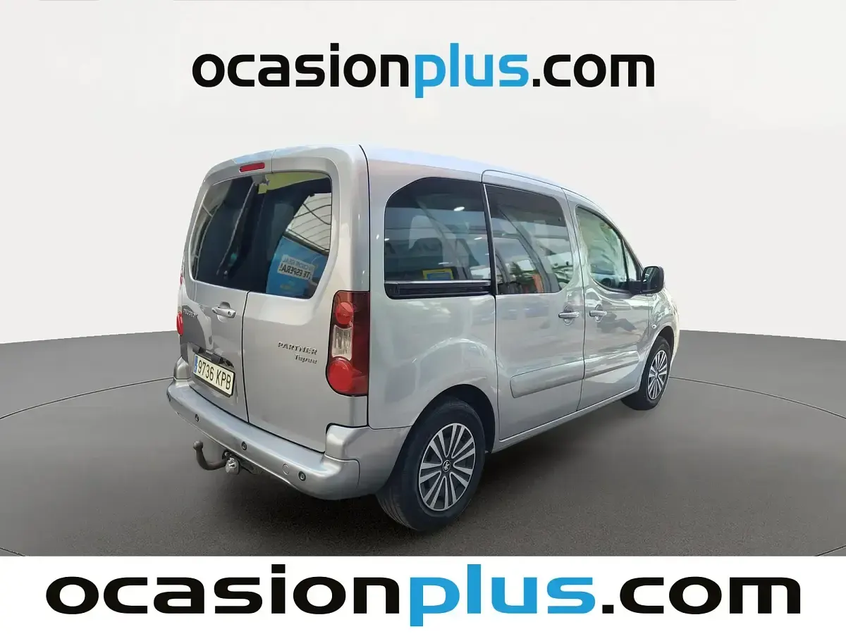 Usado Peugeot Partner Active 100 CV (73 kW) 2018 Gris Monovolumen