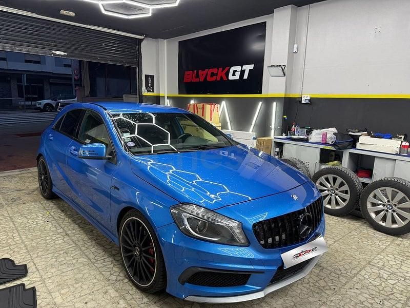 Usado Mercedes A45 AMG AMG 360 CV (264 kW) 2015 Azul Berlina
