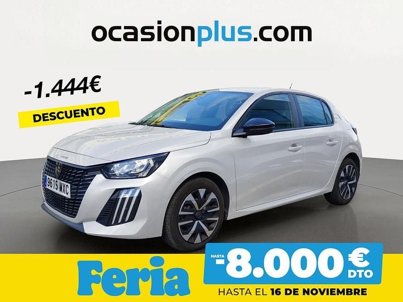 Blanco Usado 2024 Peugeot 208 Style Utilitario | 15.890 € (Precio justo) - Imagen 1/4