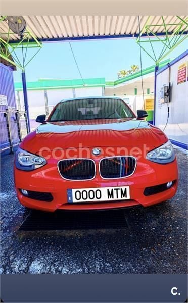 Rojo Usado 2013 BMW 114 Sport Line Utilitario | 10.500 € (Precio justo) - Imagen 1/4