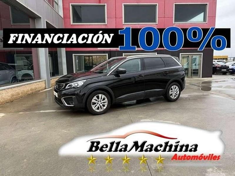 Usado Peugeot 5008 Active 131 CV (96 kW) 2019 Negro SUV