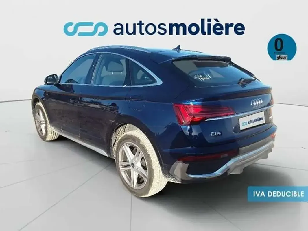 Usado Audi Q5 S-Line 299 CV (219 kW) 2022 Azul SUV
