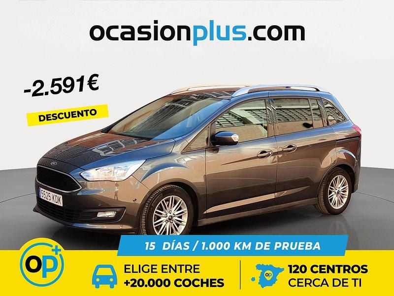 Usado Ford C-MAX Trend+ 120 CV (88 kW) 2017 Gris Monovolumen