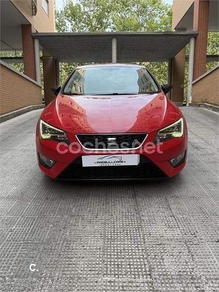 Rojo Usado 2015 Seat Leon FR Berlina | 8999 € (Buen precio) - Imagen 1/4