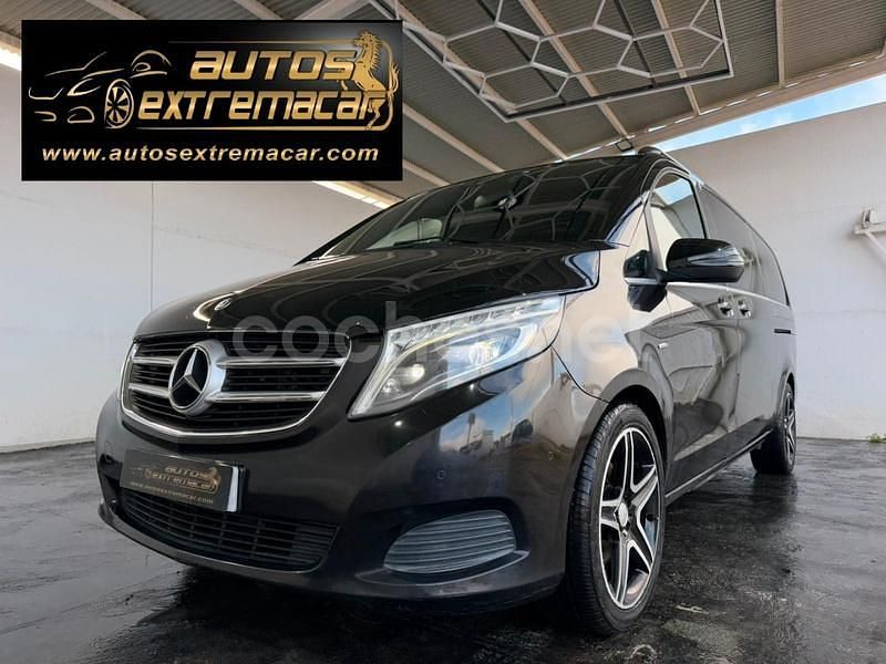 Usado Mercedes V250 Avantgarde 190 CV (139 kW) 2016 Negro Monovolumen