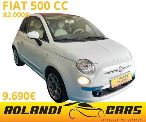 Blanco Usado 2015 Fiat 500C S Descapotable | 9690 € (Precio justo) - Imagen 1/4