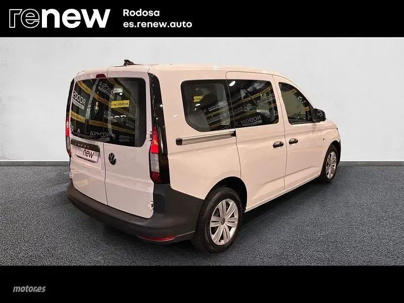 Usado VW Caddy 102 CV (75 kW) 2024 Blanco Monovolumen