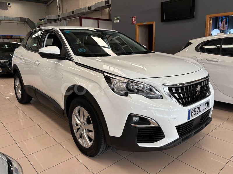 Blanco Usado 2020 Peugeot 3008 Active SUV | 17.500 € (Precio justo) - Imagen 1/4
