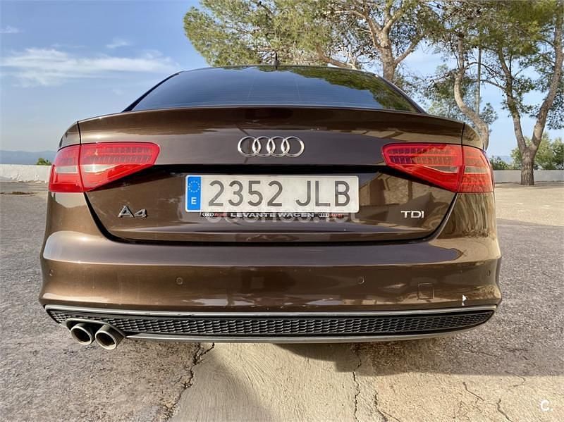 Brugt Audi A4 S-Line 150 HK (110 kW) 2016 Brun Sedan