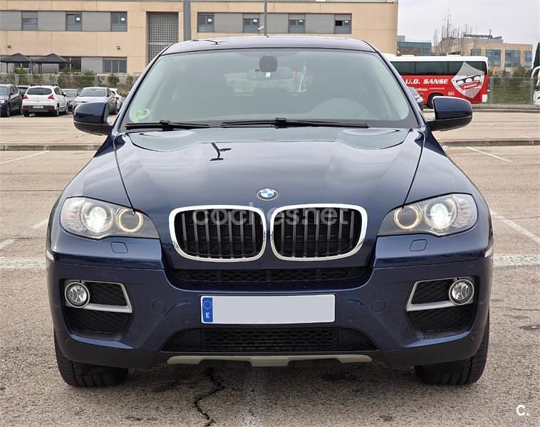 Usado BMW X6 245 CV (180 kW) 2013 Azul SUV