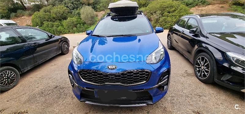 Usado Kia Sportage GT-Line 177 CV (130 kW) 2019 Azul SUV