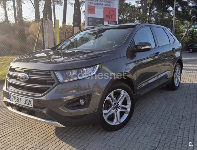 Marrón Usado 2016 Ford Edge Titanium SUV | 19.900 € (Precio justo) - Imagen 1/4