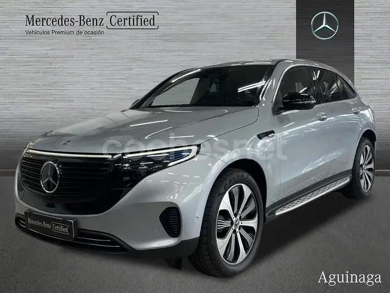 Usado Mercedes EQC400 300 kW (408 CV) 2020 Gris / plata SUV