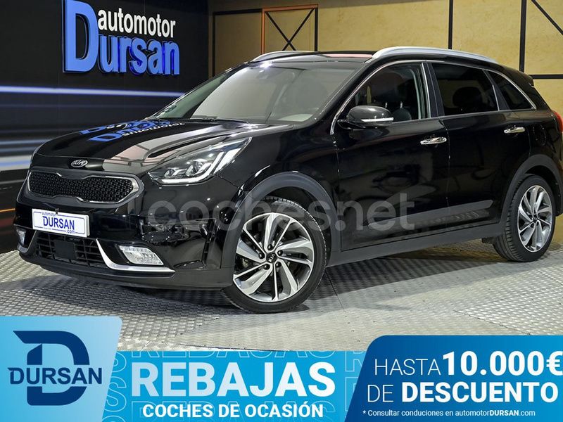 Negro Usado 2018 Kia Niro SUV | 18.490 € (Un poco caro) - Imagen 1/4