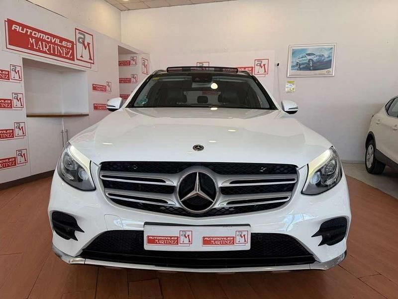 Usado Mercedes GLC220 170 CV (125 kW) 2018 Blanco SUV