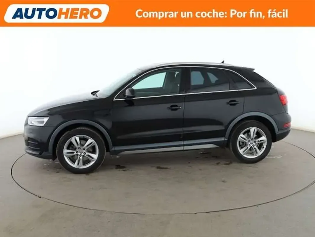 Usado Audi Q3 Design 150 CV (110 kW) 2016 Negro SUV
