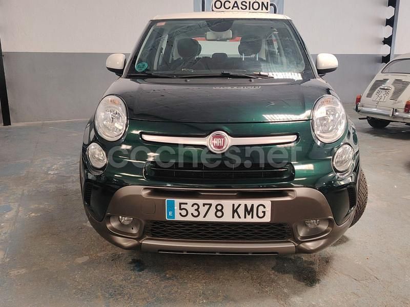 Usado Fiat 500L Cross 120 CV (88 kW) 2018 Verde Monovolumen