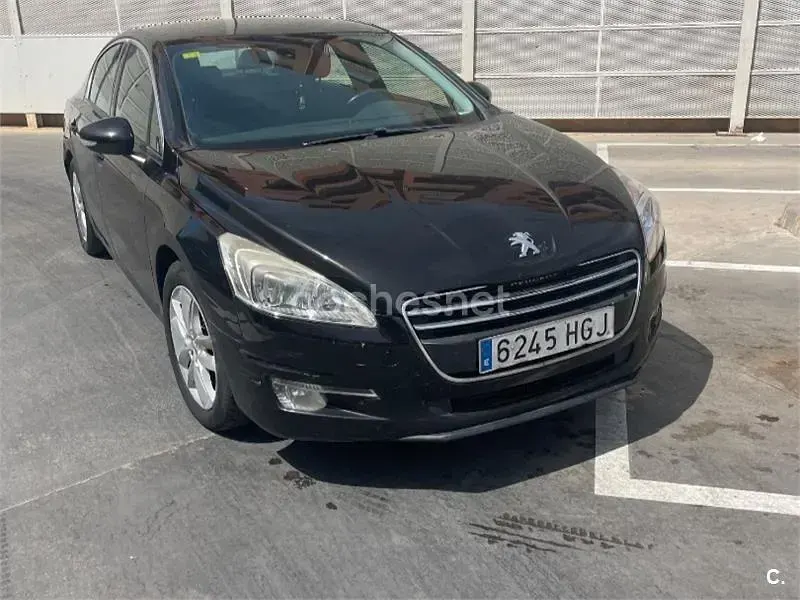 Usado Peugeot 508 Access 112 CV (82 kW) 2011 Negro Berlina
