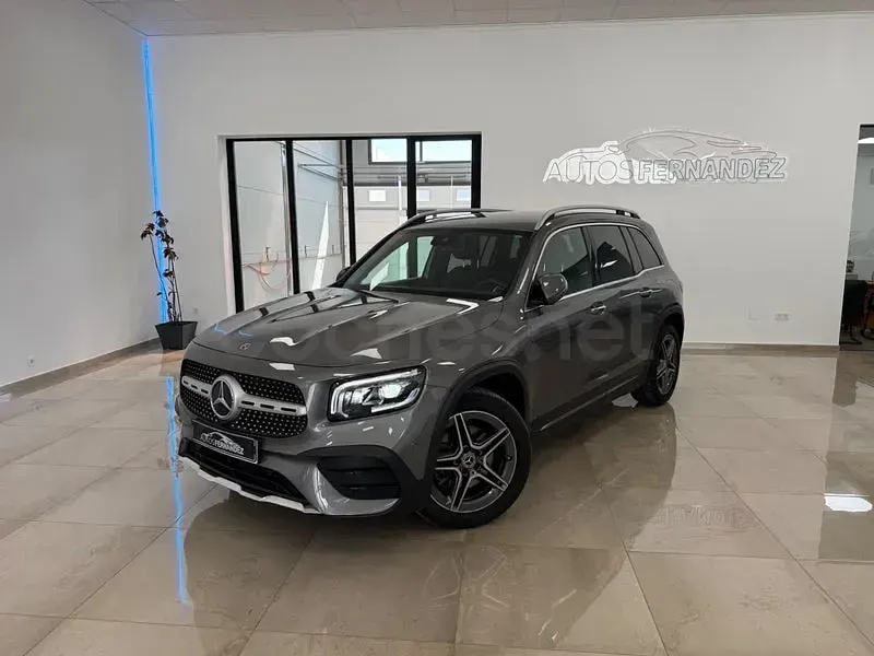 Usado Mercedes GLB200 150 CV (110 kW) 2021 Gris / plata SUV