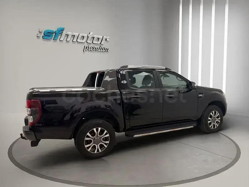 Usado Ford Ranger Wildtrack 200 CV (147 kW) 2018 Negro Pickup/Camioneta