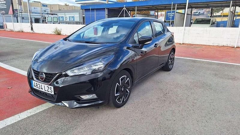 Negro Usado 2022 Nissan Micra Acenta Utilitario | 11.540 € (Buen precio) - Imagen 1/4