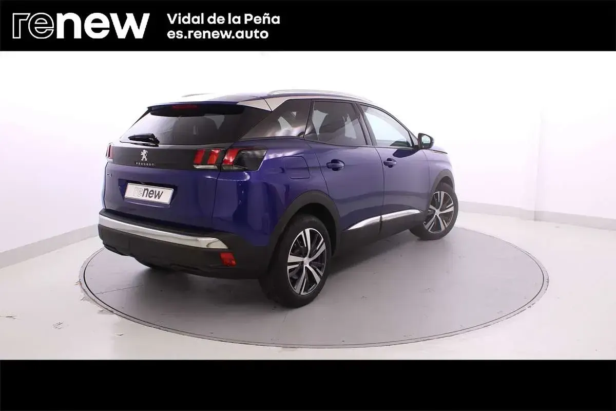 Usado Peugeot 3008 Allure 131 CV (96 kW) 2020 Azul SUV